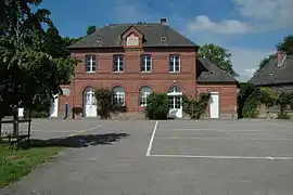 The town hall in Biville-la-Baignarde