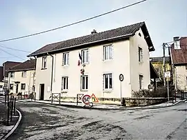 The town hall in Faimbe