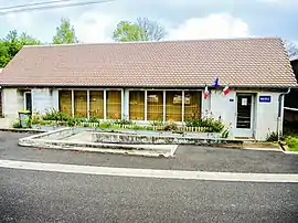 The town hall in La Bretenière