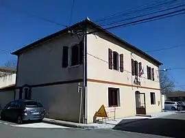 The town hall in Lavelanet-de-Comminges