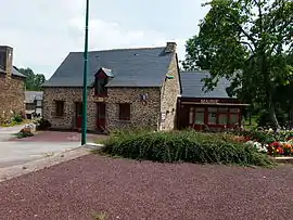 The town hall in Saint-Léry