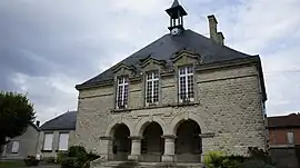 The town hall in Saint-Hilaire-le-Grand