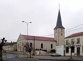 The church in Maizières