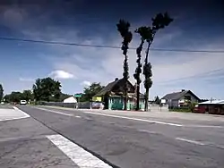 Road through the village