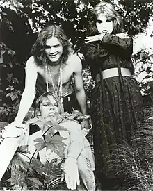 1980s lineup. Clockwise from bottom: Regan Hagar, Kevin Wood, Andrew Wood