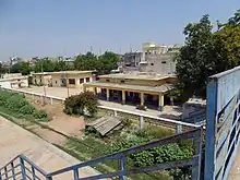 Malir railway station main building