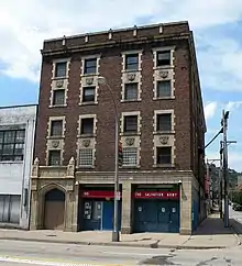 Malta Temple (Salvation Army Building), built in 1927, at 100 West North Avenue.