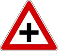 Crossroads without priority