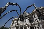 At Palacio de Bellas Artes, Mexico City, Mexico