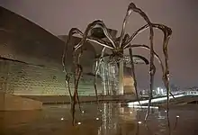 At the Guggenheim Museum, Bilbao, Spain