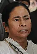 Mamata Banerjee - Kolkata 2011-12-08 7531 Cropped.JPG