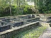 Roman baths at Mamer