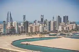 Image 25Manama skyline as viewed from Juffair (from Bahrain)