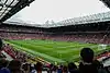 The East Stand of Manchester United's stadium Old Trafford