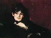 Portrait of Berthe Morisot, 1882, by Édouard Manet