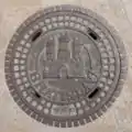 Manhole cover in Bratislava