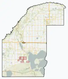 Rural Municipality of Manitou Lake No. 442 is located in Manitou Lake No. 442