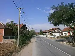 Village's main road