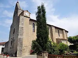 The church of Saint-Saturnin, in Mansonville