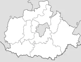 Bogád is located in Baranya County