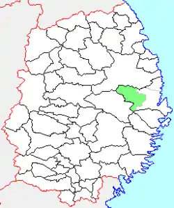 Location of Niisato in Iwate Prefecture