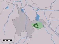 Location of Zuidlaren