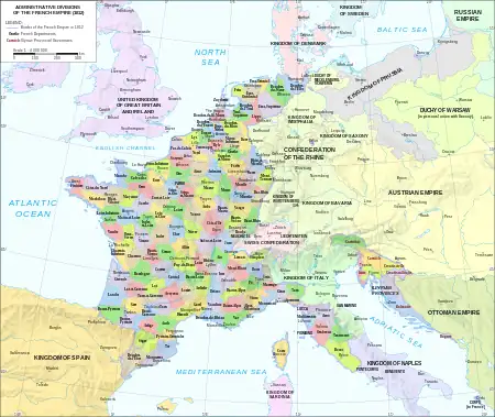 Napoleonic départements of France