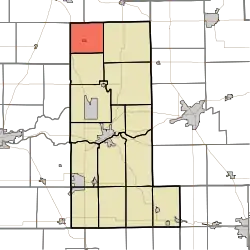 Location in Miami County