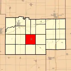 Location in Lee County