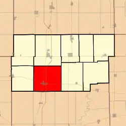 Location in Douglas County