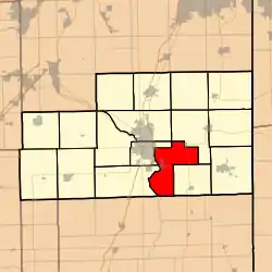 Location in Kankakee County