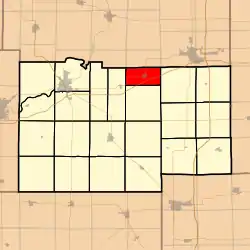 Location in Lee County