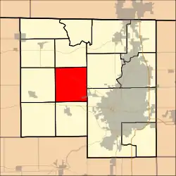 Location in Winnebago County