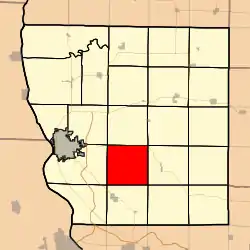 Location in Adams County