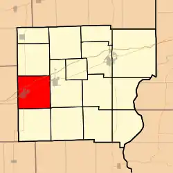 Location in Clark County