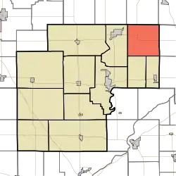 Location in White County