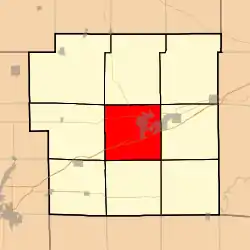 Location in Bond County