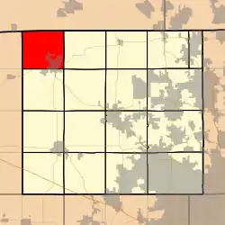 Location in McHenry County