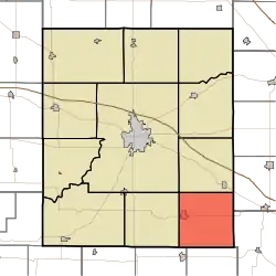 Location in Montgomery County