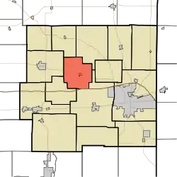 Location in Wayne County