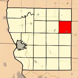 Location in Adams County