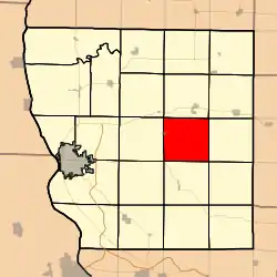 Location in Adams County