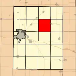 Location in Knox County