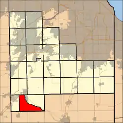 Location in Will County