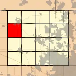 Location in McHenry County