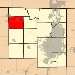 Location in Winnebago County