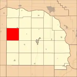 Location in Saunders County