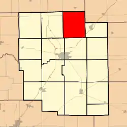 Location in Logan County