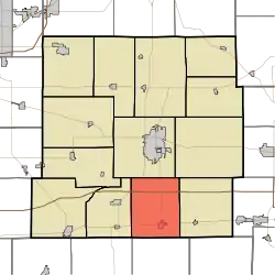 Location in Henry County