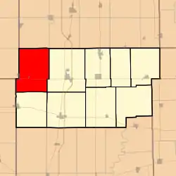 Location in Douglas County